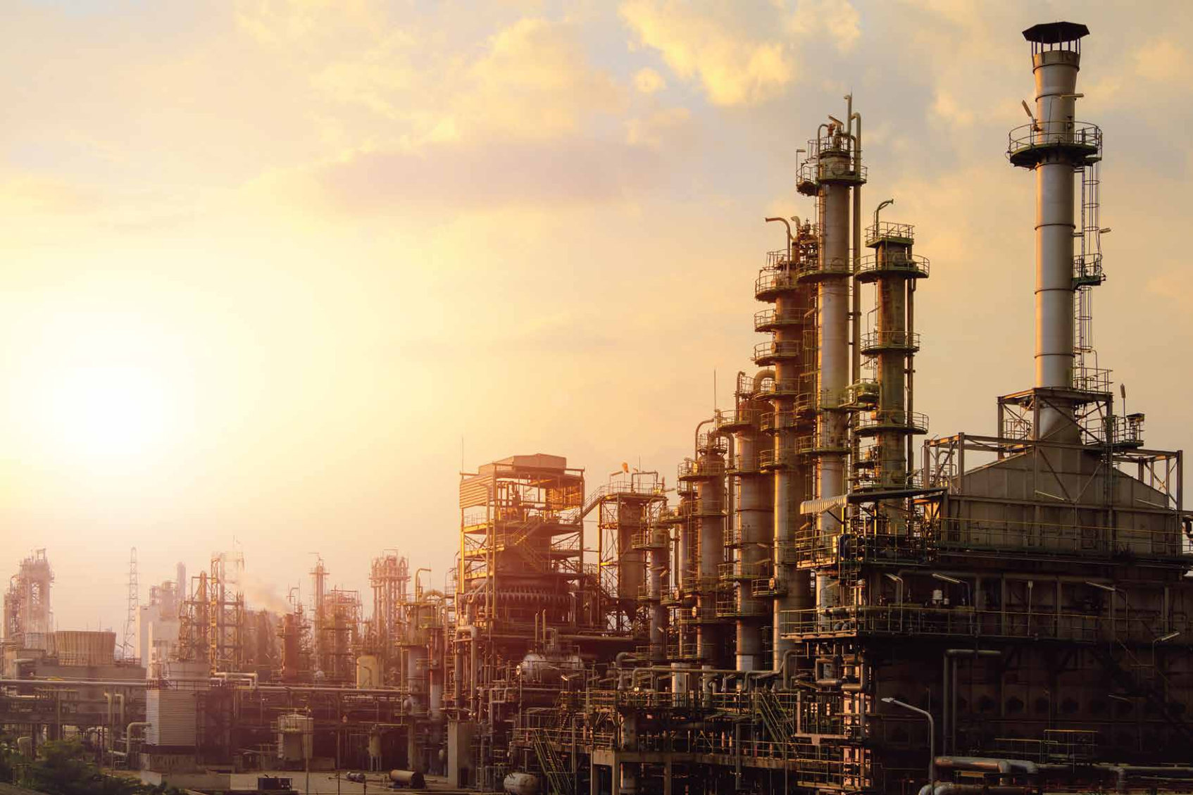 Industrial chemical plant